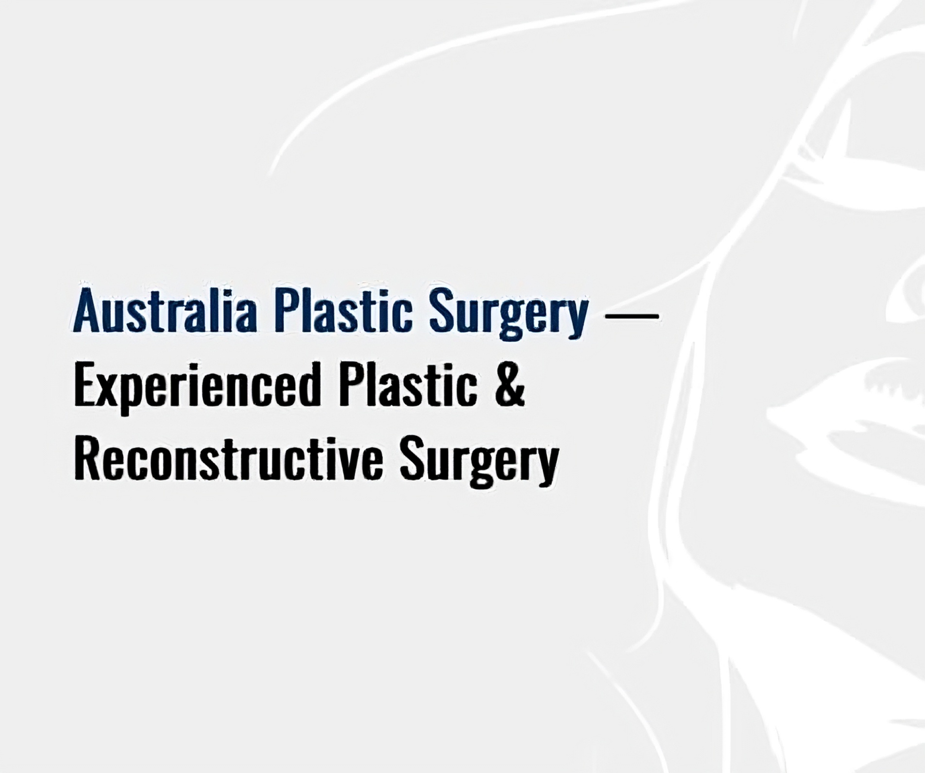 Specialist Plastic Surgeons in Australia